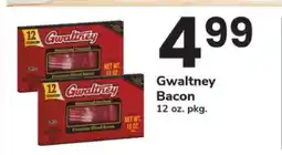 Safeway Gwaltney Bacon offer