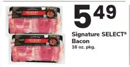 Safeway Signature Select Bacon offer
