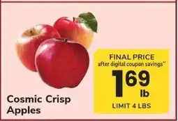 Safeway Cosmic Crisp Apples offer