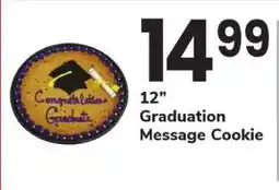 Safeway Graduation Message Cookie offer