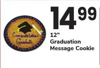 Safeway Graduation Message Cookie offer