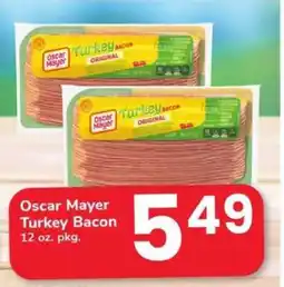 Safeway Oscar Mayer Turkey Bacon offer