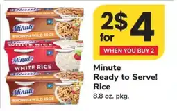 Safeway Minute Ready to Serve Rice offer