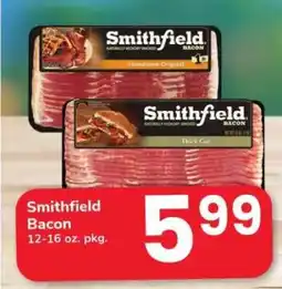 Safeway Smithfield Bacon offer