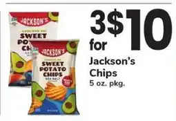Safeway Jackson’s Chips offer