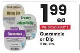 Safeway Guacamole or Dip offer