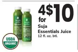 Safeway Suja Essentials Juice offer