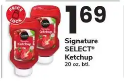 Safeway Signature Select Ketchup offer