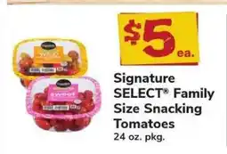 Safeway Signature SELECT Family Size Snacking Tomatoes offer