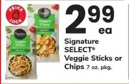 Safeway Signature SELECT Veggie Sticks or Chips offer
