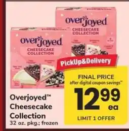 Safeway Overjoyed Cheesecake Collection offer