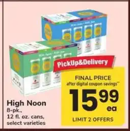 Safeway HIGH NOON offer