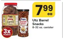 Safeway Utz Barrel Snacks offer