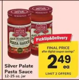 Safeway Silver Palate Pasta Sauce offer