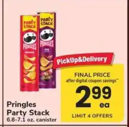 Safeway Pringles Party Stack offer