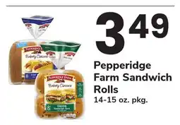 ACME Pepperidge Farm Sandwich Rolls offer