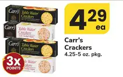 ACME Carr's Crackers offer