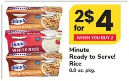 ACME Minute Ready to Serve! Rice offer