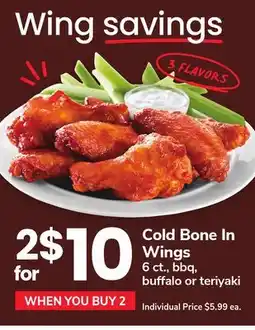 ACME Cold Bone In Wings offer