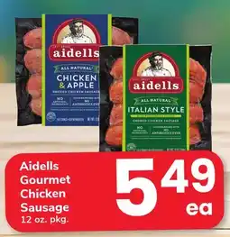 ACME Aidells Gourmet Chicken Sausage offer
