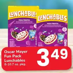 ACME Oscar Mayer Fun Pack Lunchables offer