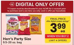 ACME Herr's Party Size offer