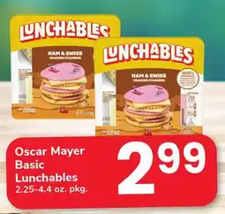 ACME Oscar Mayer Basic Lunchables offer
