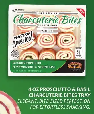ACME PROSCIUTTO & BASIL CHARCUTERIE BITES TRAY offer