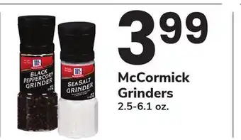 ACME McCormick Grinders offer
