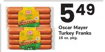ACME Oscar Mayer Turkey Franks offer
