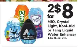 ACME MIO, Crystal Light, Kool-Aid or Tang Liquid Water Enhancer offer
