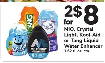 ACME MIO, Crystal Light, Kool-Aid or Tang Liquid Water Enhancer offer