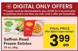 ACME Saffron Road Frozen Entrées offer
