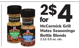 ACME McCormick Grill Mates Seasonings Bottle Blends offer