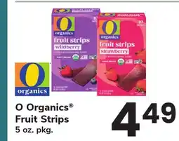 ACME O Organics Fruit Strips offer
