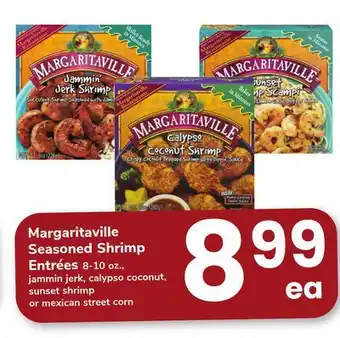 ACME Margaritaville Seasoned Shrimp Entrées offer