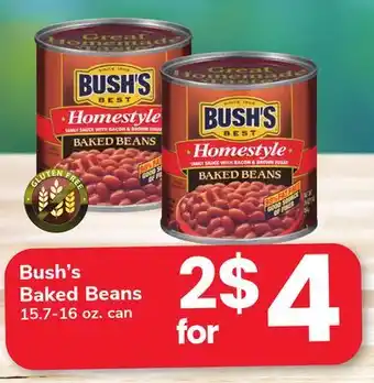 ACME Bush's Baked Beans offer