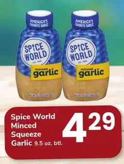 ACME Spice World Minced Squeeze Garlic offer