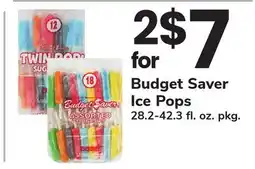 ACME Budget Saver Ice Pops offer