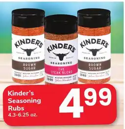 ACME Kinder's Seasoning Rubs offer