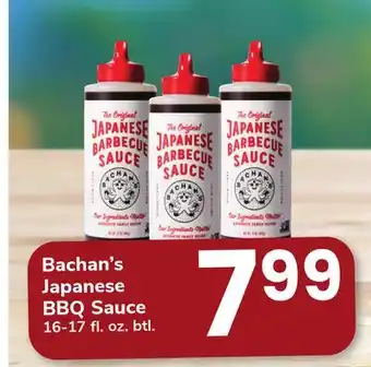 ACME Bachan's Japanese BBQ Sauce offer