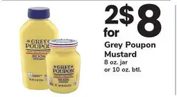 ACME Grey Poupon Mustard offer