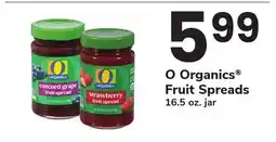 ACME O Organics Fruit Spreads offer