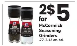 ACME McCormick Seasoning Grinders offer