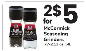 ACME McCormick Seasoning Grinders offer