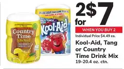 ACME Kool-Aid, Tang or Country Time Drink Mix offer