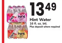 ACME Hint Water offer