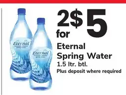 ACME Eternal Spring Water offer