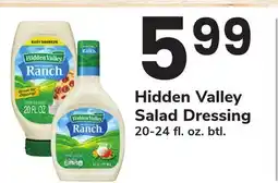 ACME Hidden Valley Salad Dressing offer