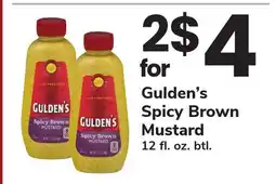 ACME Gulden's Spicy Brown Mustard offer